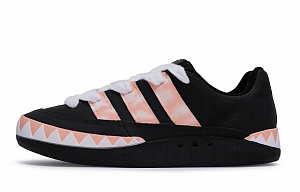 Adidas Originals Adimatic Abrasion Resistant Low Top Skateboard Shoes Unisex Black Flesh Pink 1 4012719