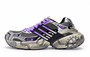 Adidas Originals ADISTAR XLG Anti Slip Wear Resistant Low Top Casual Shoes Unisex Gray Silver Purple 1 4012910