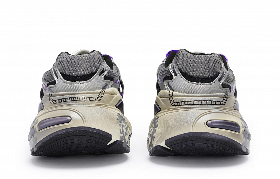 Adidas Originals ADISTAR XLG Anti Slip Wear Resistant Low Top Casual Shoes Unisex Gray Silver Purple купить в интернет-магазине Yoocart с быстрой доставкой по России.