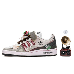Adidas Originals FORUM Skateboard Shoes Unisex Low top Gray/Brown 1 4013058