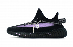 Adidas Originals Yeezy Boost 350 V2 Low Top Casual Shoes Unisex Black 1 4013066