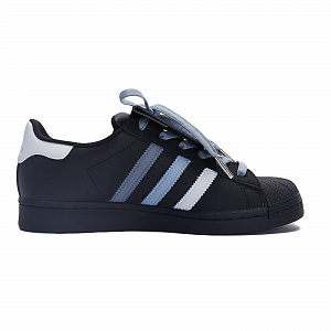 Adidas Originals SUPERSTAR Anti Slip Wear Resistant Low Top Skateboard Shoes Unisex Blue Black 1 4013130