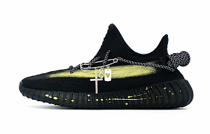 Adidas Originals Yeezy Boost 350 V2 Low Top Casual Shoes Unisex Black 1 4013327