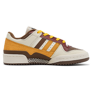 Adidas Originals FORUM Abrasion Resistant Low top Casual Shoes Unisex Beige Brown 1 4013375