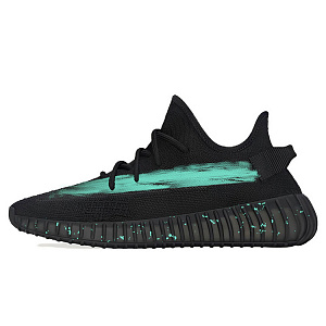 Adidas Originals Yeezy Boost 350 V2 Wear-resistant And Waterproof Low-Top Casual Shoes Unisex Black Green 1 4013491