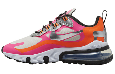 Nike Air Max 270 React 'Pink Orange' Women's