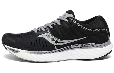 saucony Hurricane 22 'Black White'