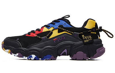 FILA FUSION Fluid 'Black Orange' Women's