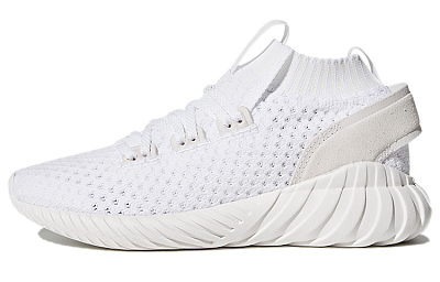 Adidas Tubular Doom Sock Primeknit 'Core White' Women's