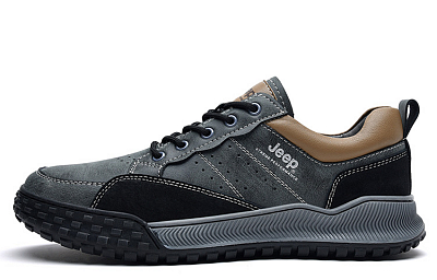 Jeep Skateboard Shoes Men's Low top Gray