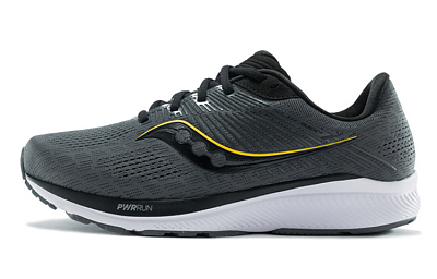 saucony Guide 14 Charcoal Wide