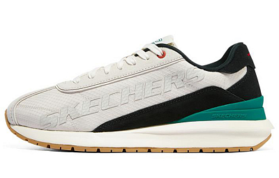 Skechers Sport Shoes 'Beige Black Green'