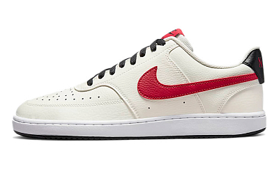 Nike Court Vision Low Sail University Red