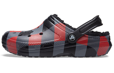 Crocs Classic Clog Clogs Unisex Black Red Gray