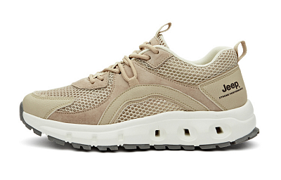 Jeep Low Top Casual Shoes Men's Sand