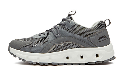 Jeep Low Top Casual Shoes Men's Dark Gray