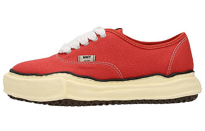 MIHARA YASUHIRO Baker OG Sole Low-Top Stylish Skateboarding Shoes Unisex Orange