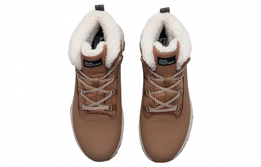 Jack Wolfskin Anti-Slip And Wear-Resistant Warm High-Top Outdoor Shoes Women's купить в интернет-магазине Yoocart с быстрой доставкой по России.