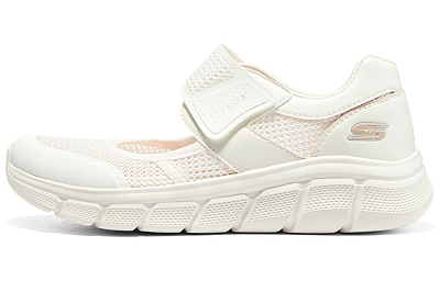 Skechers BOBS B FLEX Low Top Casual Shoes Women's Pink White