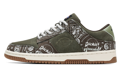 Dickies Low Top Skateboard Shoes Women's Brown