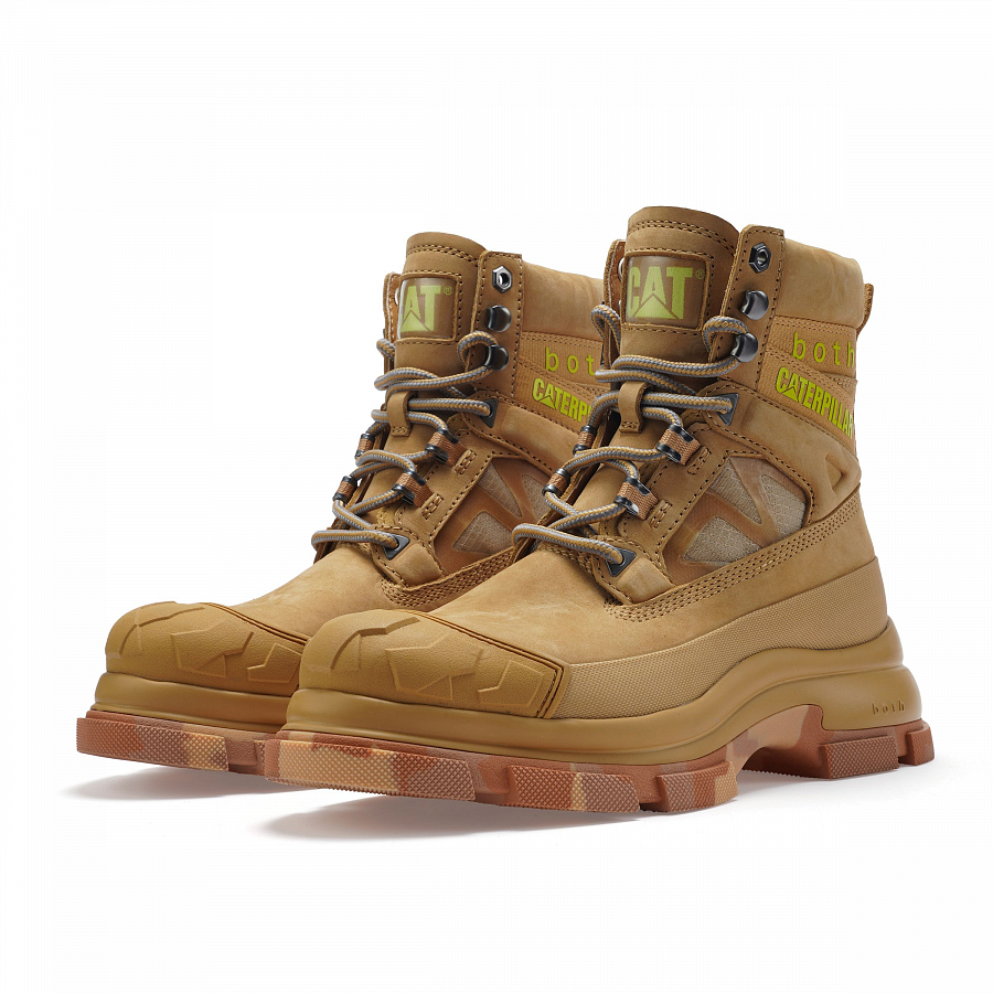 BOTH x CAT Crew Outdoor Boots Women's Yellow купить в интернет-магазине Yoocart с быстрой доставкой по России.