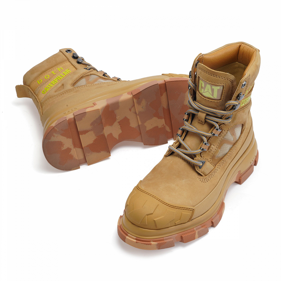 BOTH x CAT Crew Outdoor Boots Women's Yellow купить в интернет-магазине Yoocart с быстрой доставкой по России.