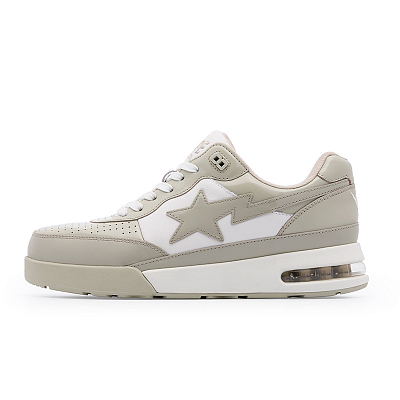 BAPE A BATHING APE Bape Road Sta Beige White