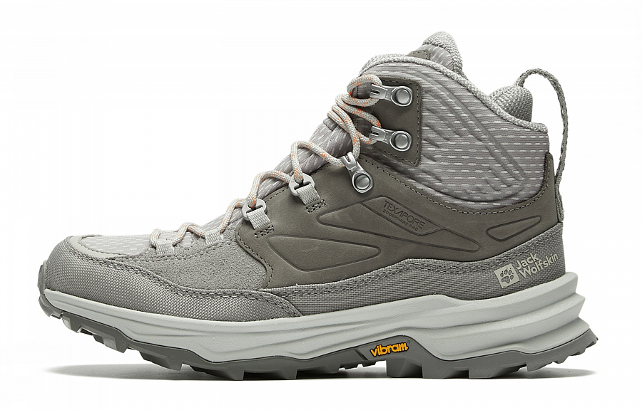 Jack Wolfskin Waterproof And Breathable High-Top Trekking Shoes Women's купить в интернет-магазине Yoocart с быстрой доставкой по России.