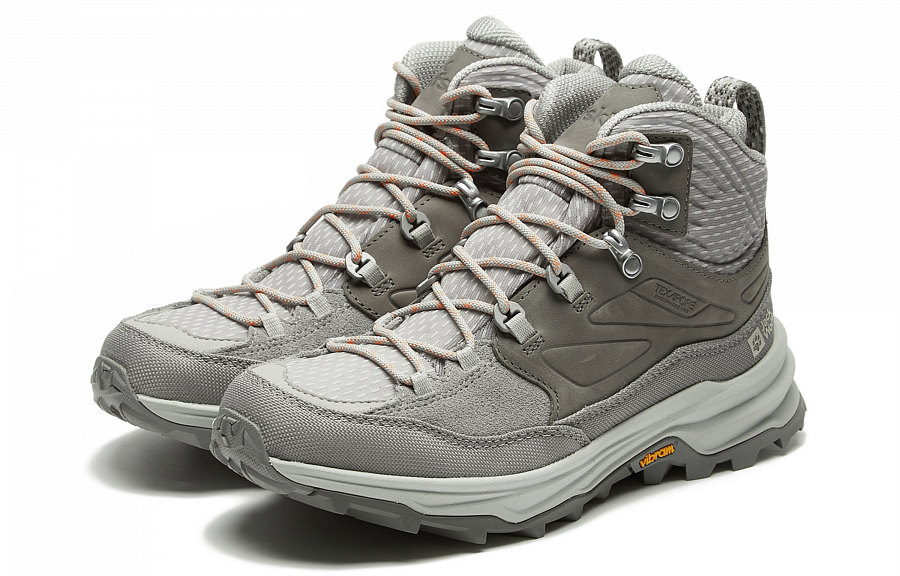 Jack Wolfskin Waterproof And Breathable High-Top Trekking Shoes Women's купить в интернет-магазине Yoocart с быстрой доставкой по России.