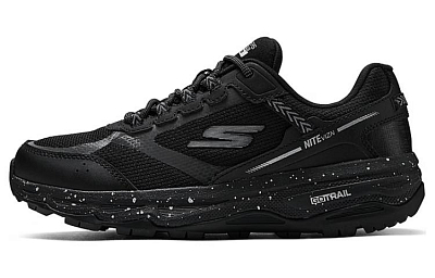 Skechers Low Top Casual Running Shoes Women's Black