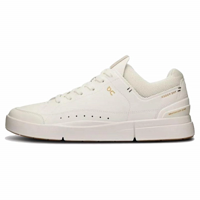 On The Roger Centre Court White Gum Grey Stitch