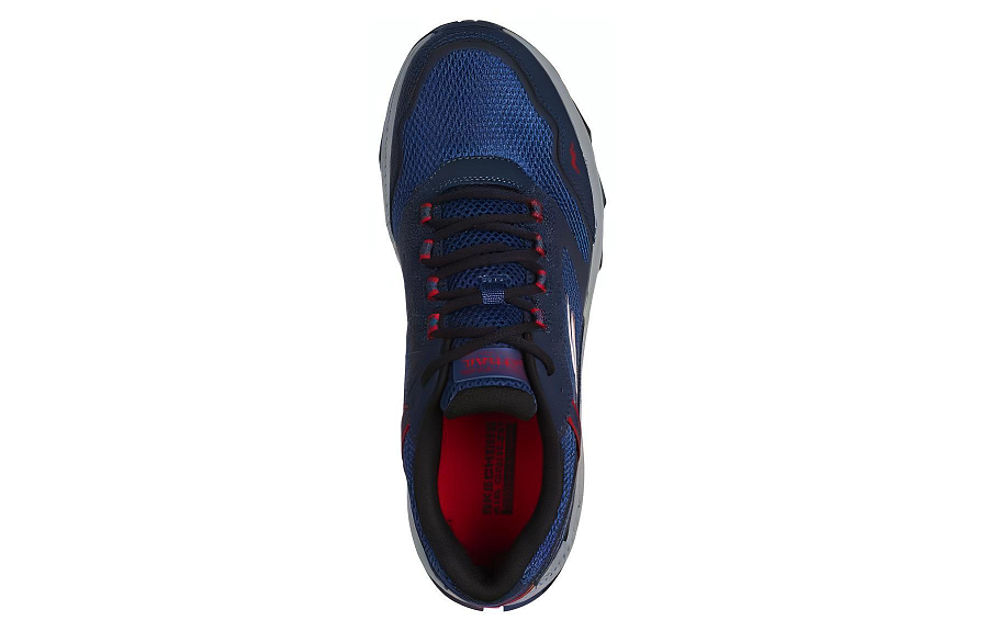 Skechers Cushioning Breathable Low-Top Running Shoes Men's Marine Blue купить в интернет-магазине Yoocart с быстрой доставкой по России.