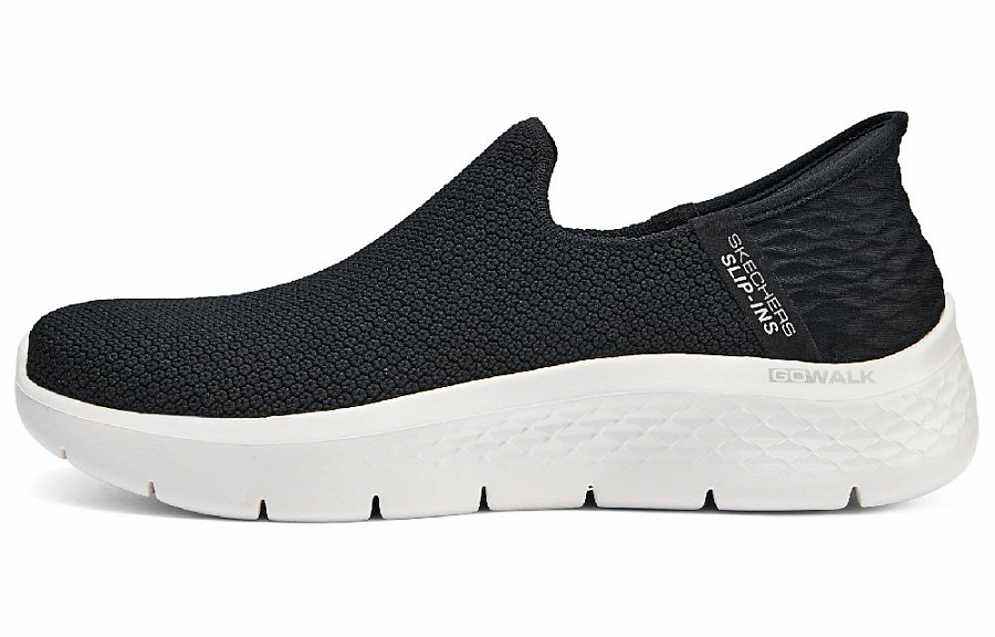 Skechers Slip Ins Slip-Ins Technology Durable Breathable Low-Top Casual Shoes Women's Black купить в интернет-магазине Yoocart с быстрой доставкой по России.