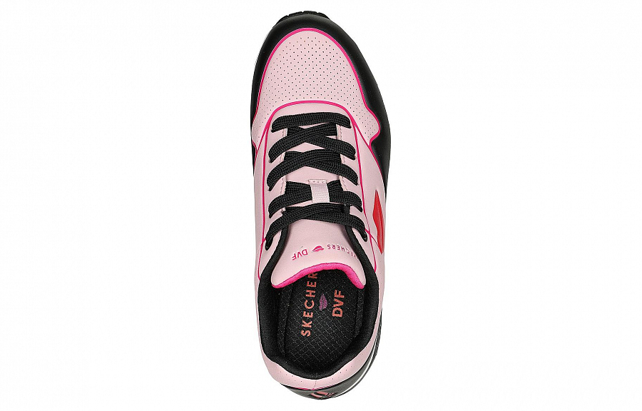 Skechers Cushioning Anti-Slip And Wear-Resistant Low-Top Running Shoes Women's Black Pink купить в интернет-магазине Yoocart с быстрой доставкой по России.