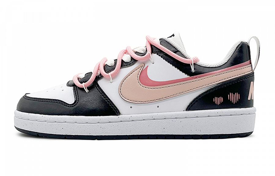 Nike Court Borough Slip Resistant And Breathable Low top Skateboard Shoes GS Pink Ink купить в интернет-магазине Yoocart с быстрой доставкой по России.