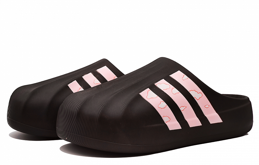 Adidas Originals AdiFOM Superstar EVA Graffiti Abrasion Resistant Closed Toe Slippers Unisex Pink купить в интернет-магазине Yoocart с быстрой доставкой по России.