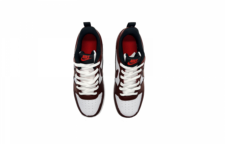 Nike Court Borough Low 2 Burgundy Dream Anti-Slip Wear-Resistant Low-Top Skateboard Shoes GS Burgundy купить в интернет-магазине Yoocart с быстрой доставкой по России.
