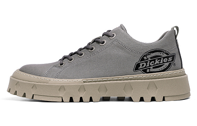 Dickies Breathable Low-Top Casual Shoes Men's Gray