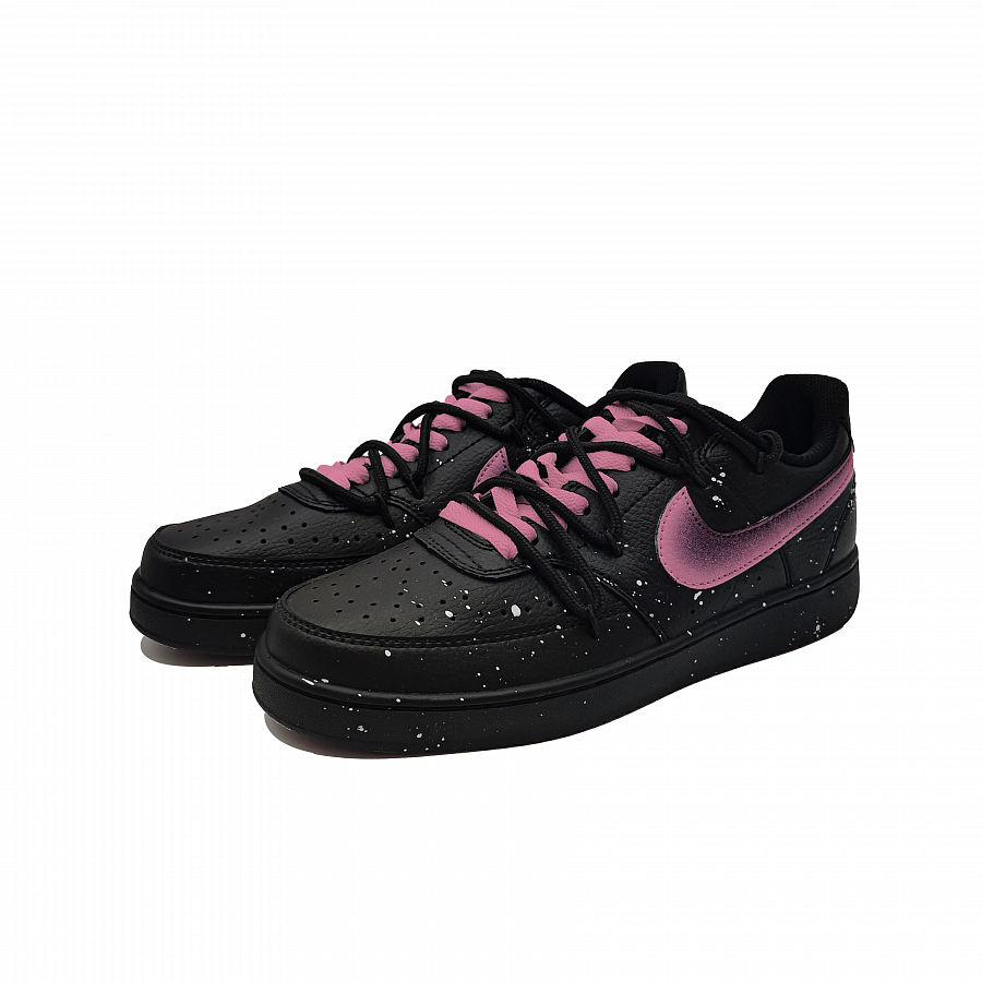 Nike Court Vision Low Top Skateboard Shoes Unisex Black Pink купить в интернет-магазине Yoocart с быстрой доставкой по России.