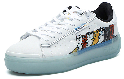 FILA Fashion Court Low Top Sneakers White/Green