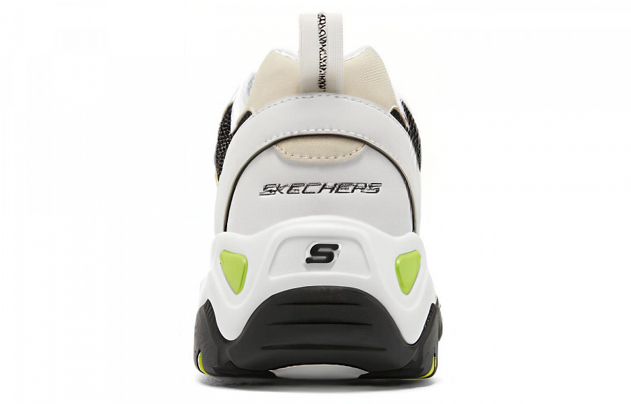 Skechers D'lites 2.0 'White Black Green' купить в интернет-магазине Yoocart с быстрой доставкой по России.