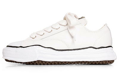 MIHARA YASUHIRO Peterson Low Top Stylish Skateboarding Shoes Unisex White