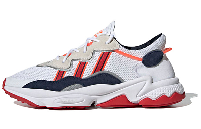 Adidas Ozweego 'White Collegiate Navy Scarlet'