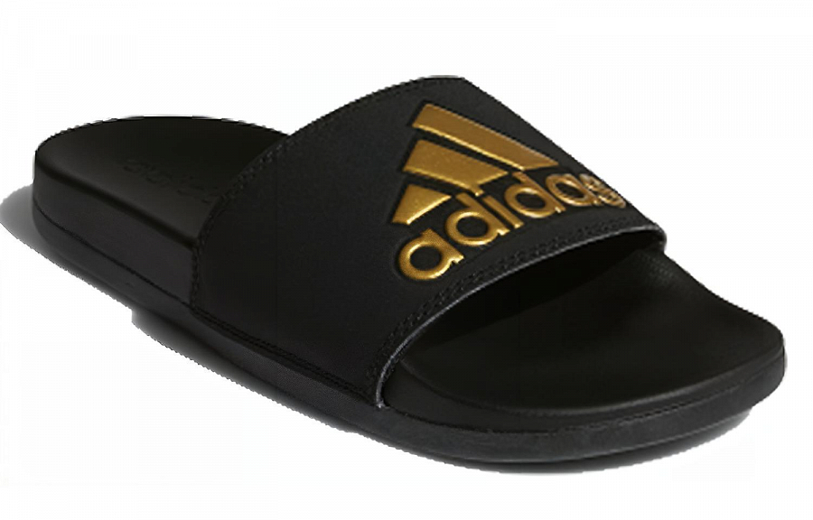 Adidas Neo Adilette Comfort Gold Slippers 'Black Gold' Women's купить в интернет-магазине Yoocart с быстрой доставкой по России.