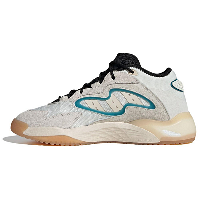 Adidas Originals Streetball Anti-Slip Wear-Resistant Low-Top Casual Shoes Unisex White Black