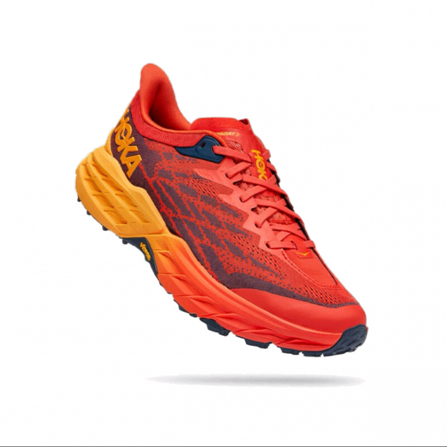 HOKA ONE ONE Speedgoat 5 2E Wide 'Fiesta Radiant Yellow' купить в интернет-магазине Yoocart с быстрой доставкой по России.