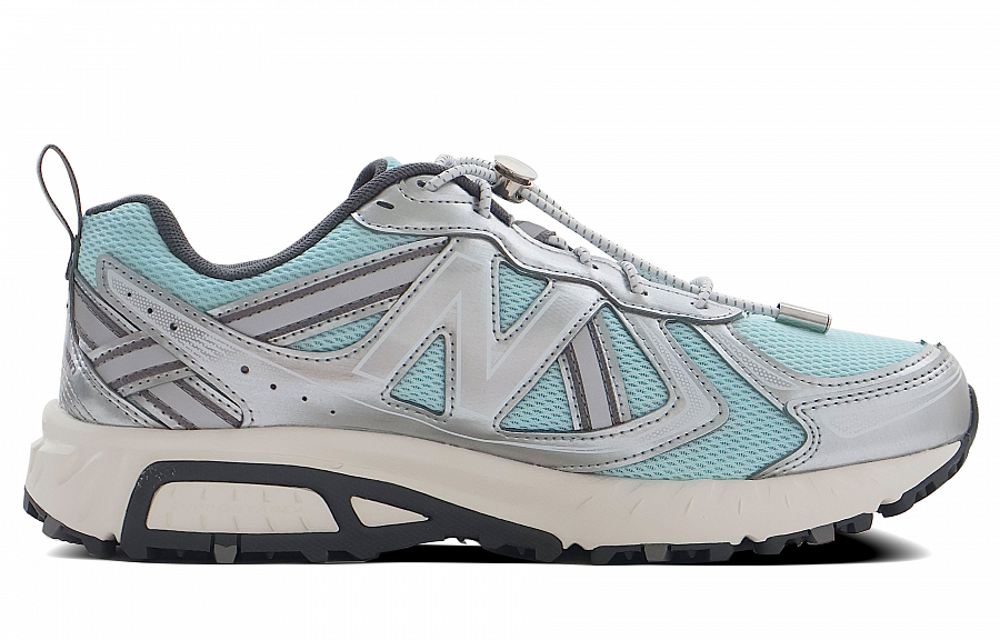 New Balance NB 410 Cushioned Slip-Resistant Moisture-Wicking Low-Top Casual Running Shoes Unisex Green Silver купить в интернет-магазине Yoocart с быстрой доставкой по России.