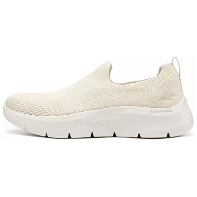 Skechers Women's GO WALK Breathable And Lightweight Low Top Casual Shoes Women's Ivory