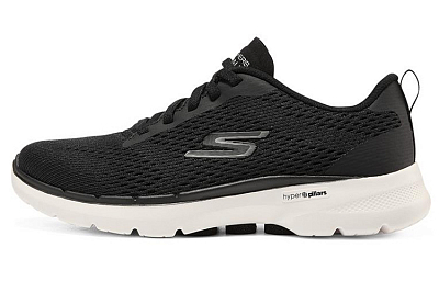Skechers Go Walk 6 Low tops Sport Shoes Black/White Women's