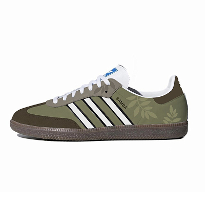 Adidas Originals SAMBA OG Low Top Skateboard Shoes Women's Green